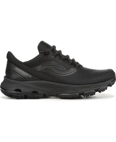 Ryka Devotion Ez Slipon Sneaker In Black