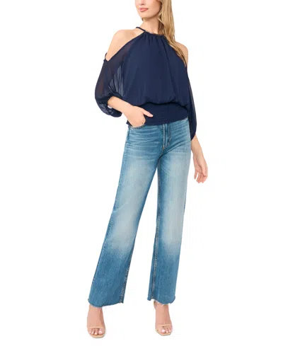 Sam & Jess Top In Blue