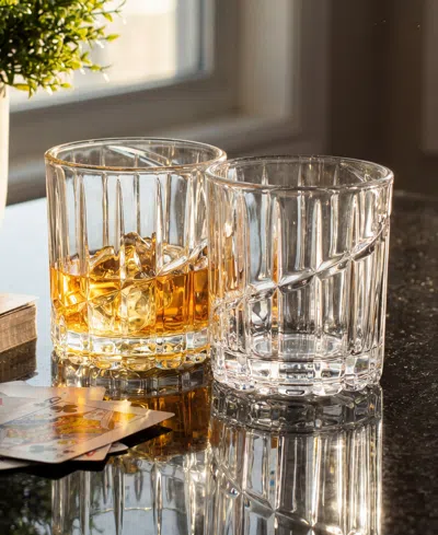Godinger Whiskey Rye 2-pc. High Roller Set In Transparent