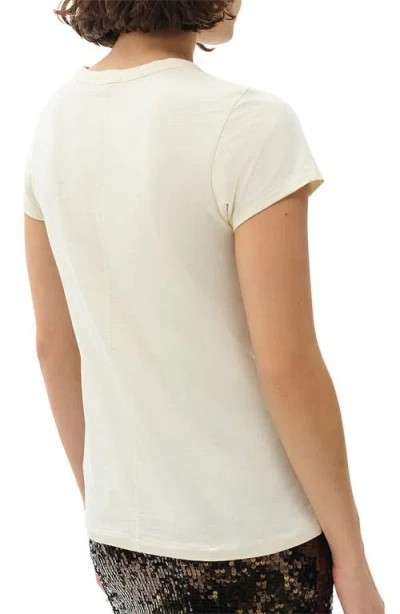 Rag & Bone Cheers Crewneck Graphic Tee In White