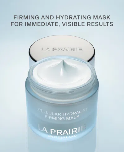 La Prairie Hydralift Firming Mask In Blue