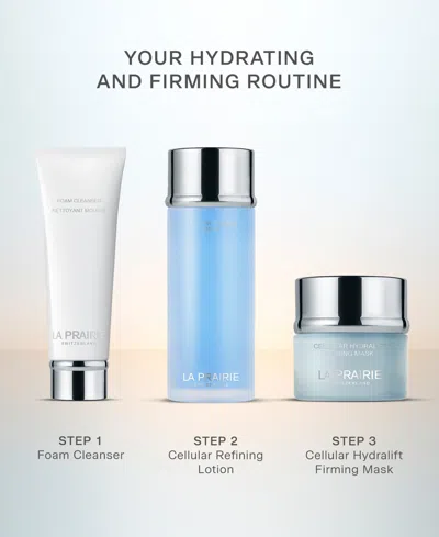 La Prairie Hydralift Firming Mask In Blue