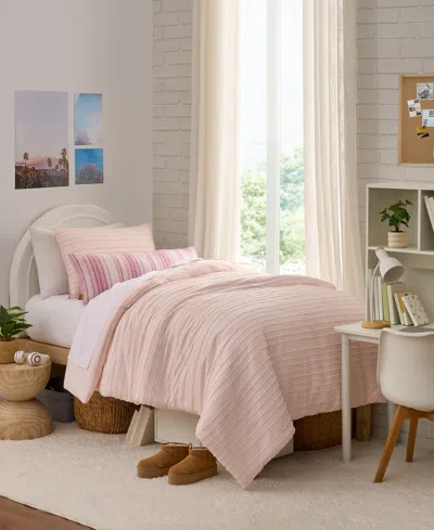 Ugg Devon Textured 2-pc. Comforter Set, Twin/twin Xl In Brown
