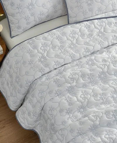 Ugg Botanical Pattern 2-pc. Quilt Set, Twin/twin Xl