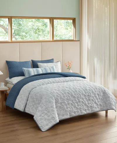 Ugg Botanical Pattern 3-pc. Quilt Set, Full/queen