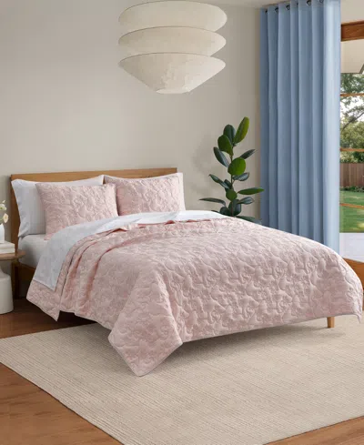 Ugg Botanical Pattern 3-pc. Quilt Set, Full/queen
