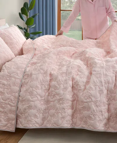 Ugg Botanical Pattern 3-pc. Quilt Set, Full/queen