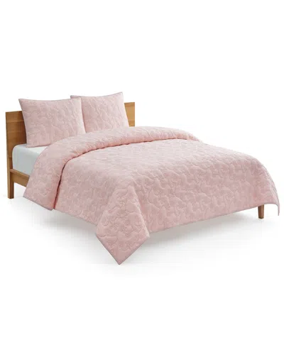 Ugg Botanical Pattern 2-pc. Quilt Set, Twin/twin Xl In Pink