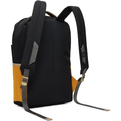 Master-piece Navy & Black Link Backpack In Multi