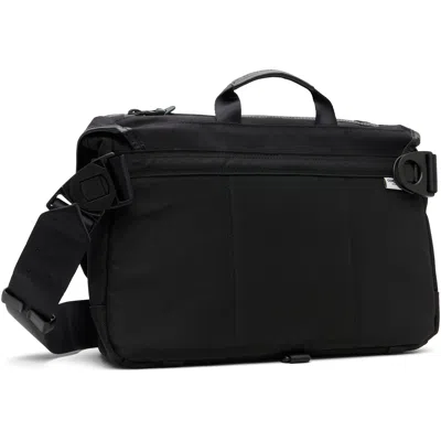 Master-piece Black Potential Messenger Bag In Black