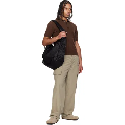 Master-piece Black Ark Bag In Black