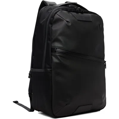 Master-piece Black Progress Coating Daypack Backpack In Black