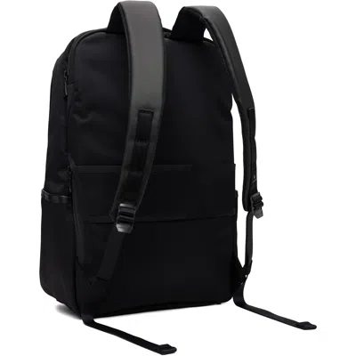 Master-piece Black Progress Coating Daypack Backpack In Black
