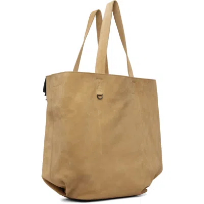 Stefan Cooke Leather Patchwork Handbag In Brown