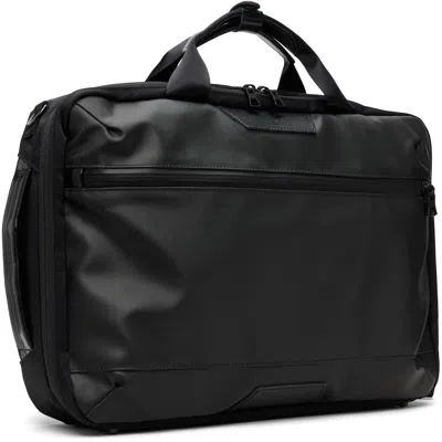 Master-piece Black Progress Coating 3way Briefcase In Black