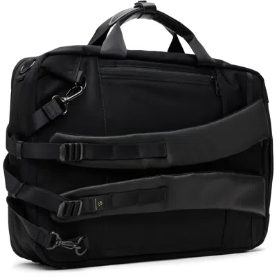 Master-piece Black Progress Coating 3way Briefcase In Black