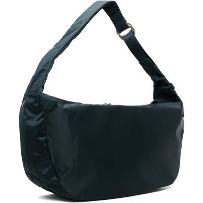 Master-piece Navy Ark Solid L Shoulder Bag In Blue