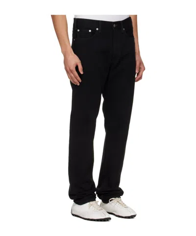Acne Studios 1979m Belt Loop Jeans In Black