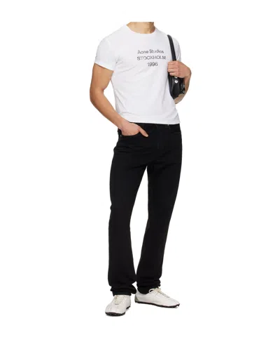 Acne Studios 1979m Belt Loop Jeans In Black