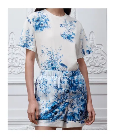 Dior Iviera Oversized T-shirt In Multi