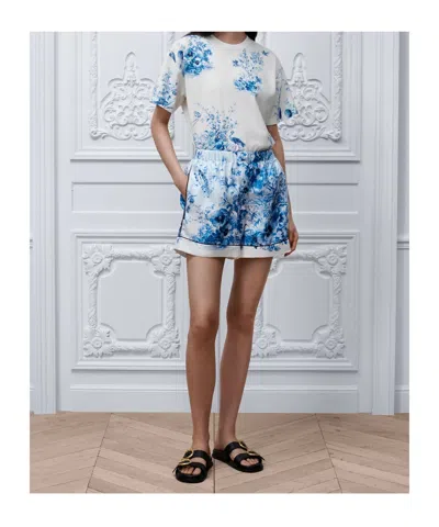 Dior Iviera Oversized T-shirt In Multi