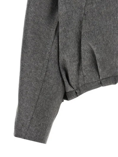 Brunello Cucinelli 'shiny Zipper Pull' Jacket In Black