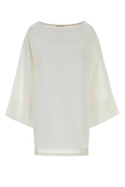 The Row White Regular Solid Top