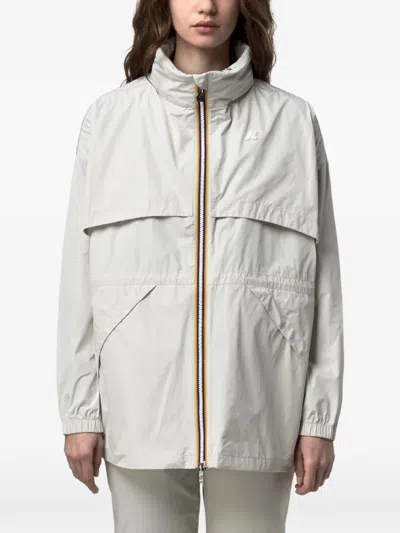 K-way Aubeline Memory Touch Jacket In Multi