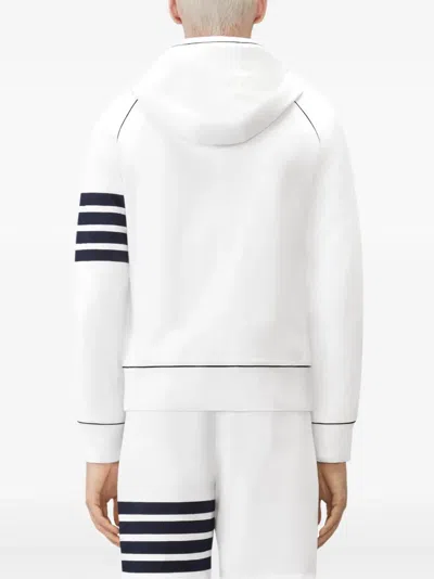 Thom Browne Loopback Stripe-detail Hoodie In Multi