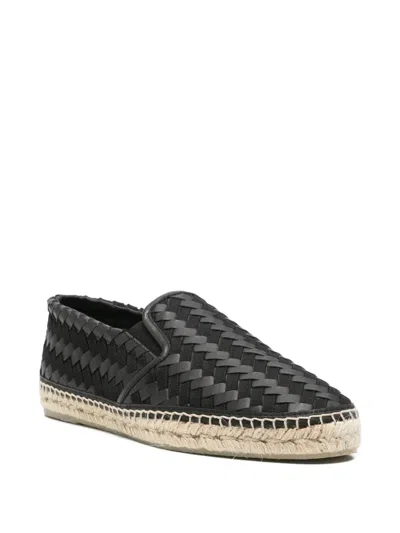 Castañer Woven-design Espadrilles In Black