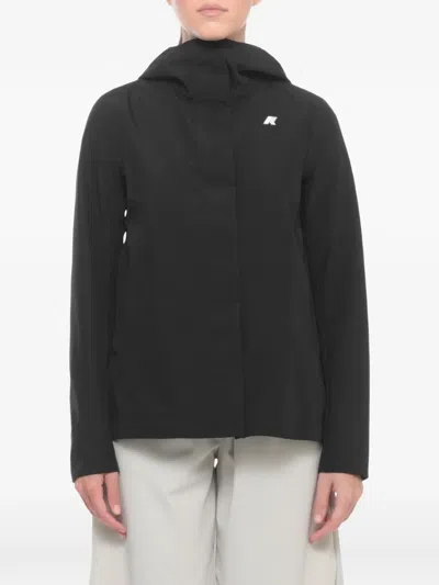 K-way Madalina Bonded Jersey In Black