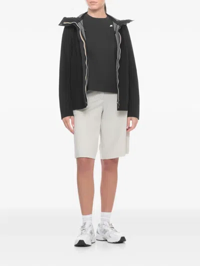 K-way Madalina Bonded Jersey In Black
