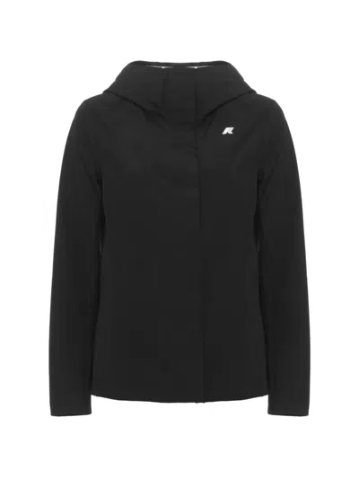 K-way Madalina Bonded Jersey In Black