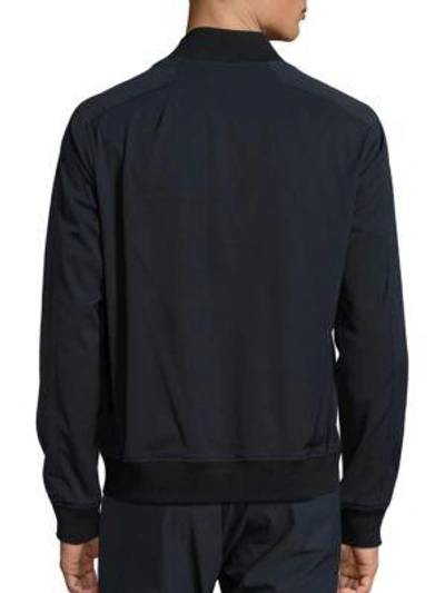 Shop Theory Men's Neoteric Bomber Jacket In Navy