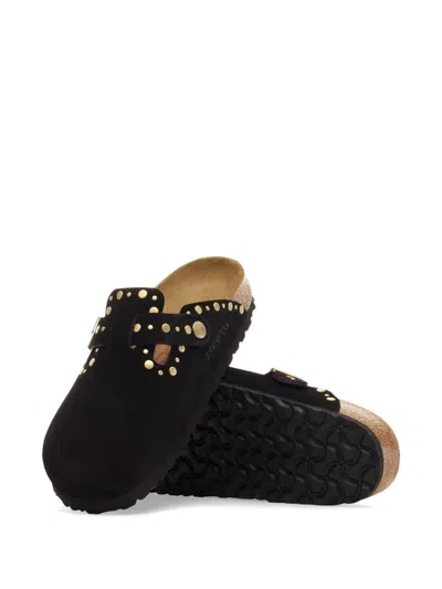 Birkenstock Contoured Sandals With Adjustable Straps And Ergonomic Footbed In Black