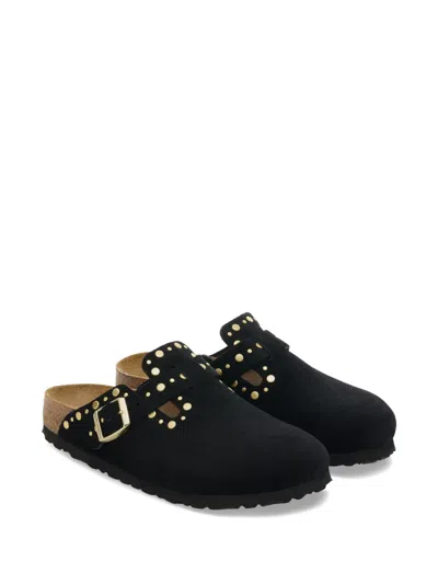 Birkenstock Contoured Sandals With Adjustable Straps And Ergonomic Footbed In Black