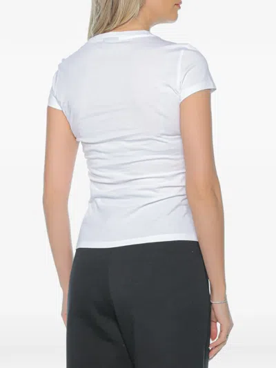 Armani Exchange Logo-print T-shirt In White