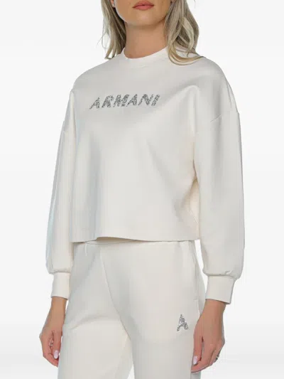 Armani Exchange Logo-embellished Sweatshirt In Multi