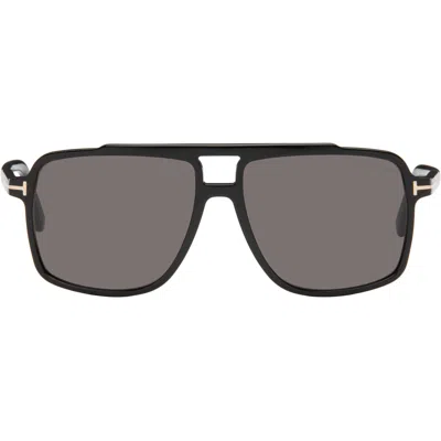 Tom Ford Ft1177 Oversized Square Frame Sunglasses In Brown