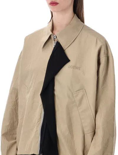 Loewe Balloon Silhouette Technical Jacket In Multi