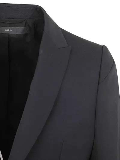 Sapio Single Breasted Blazer Jacket In Multi