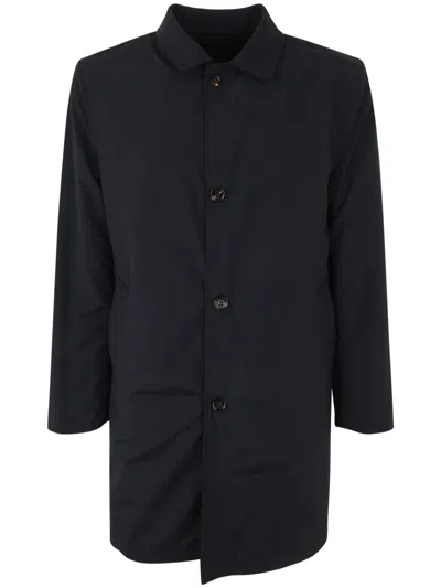 Kired Single-breasted Reversible Coat In Blue