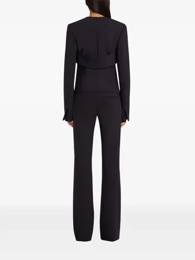 Courrèges Infinity Polywool Jacket In Blue