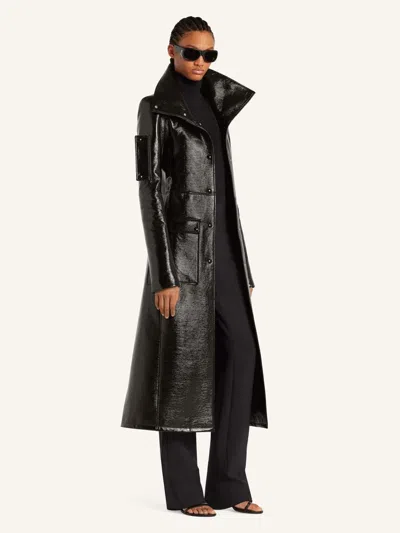 Courrèges Courregès Coat In Black