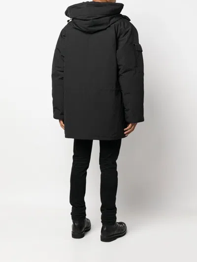 Canada Goose Black Polyester Blend Expedition Down Jacket In Black