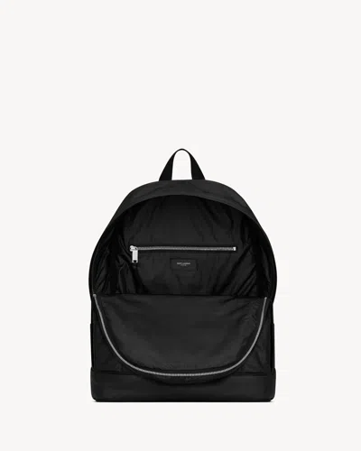 Saint Laurent Urban Style Backpack Featuring Multiple Elements In Black