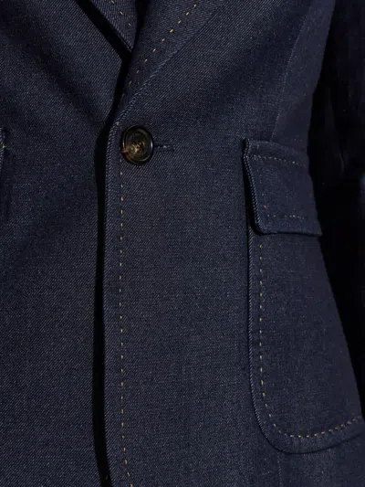 Dsquared2 Denim Suit In Blue