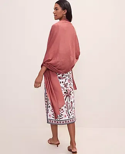 Ann Taylor Wrap Poncho In Multi