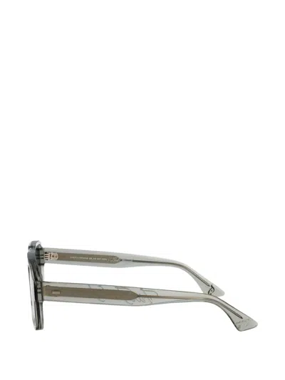 DOUBLE-BRIDGE RECTANGLE-FRAME SUNGLASSES
