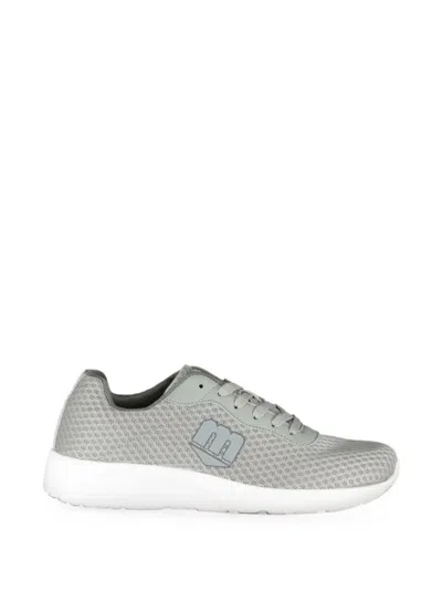 LOGO-PATCH MESH SNEAKERS